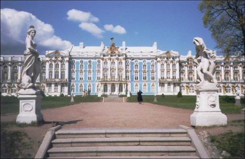 Palais de Tsarkoie Selo � St Petersbourg 